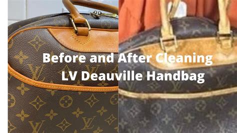 cleaning Louis Vuitton bags